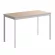 Стол прямой IMAGO-S СП-3S клен алюминий_120453