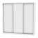 Шкаф-купе B-230х235х60-2(Белый-D9D9D9)_356427