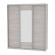 Шкаф-купе B-220х200х60-1(ЯШС-D7D8D7)_358523