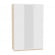 Шкаф распашный R-198х135х45-1-PO-M(ДСС-Белый)_353474