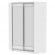 Шкаф-купе YA-230х1400-568-5(Белый-D2D2)_346138