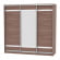 Шкаф-купе B-220х235х60-1(ЯШТ-D9D10D9)_358771