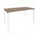 Стол рабочий на П-образном м/к ONIX O.MP-SP-3.7 Дуб Аризона/Белый_239945