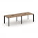 Стайл Проджект Стол переговорный SN-59P.SPRG-013 Дуб Табак/Металл Черный 2760*980*750 _3811511
