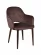 Стул Венера Хани велюр Коричневый_265821