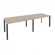 Стол переговорный (2 столешницы) ONIX O.MP-PRG-2.3 Дуб Аттик/Антрацит_241125