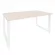 Стол переговорный (1 столешница) ONIX O.MO-PRG-1.4 Денвер Светлый/Белый_242380