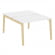 Оникс Вуд Рабочая станция OW.D.RS-2.2.8 Белый Бриллиант/Дуб Светлый/Металл Белый 1180*1635*750 _4464231